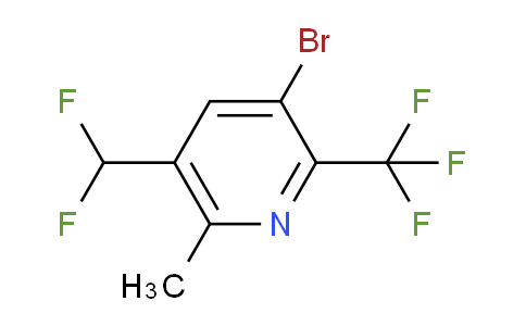 AM124533 | 1804428-84-9 | 3-Bromo-5-(difluoromethyl)-6-methyl-2-(trifluoromethyl)pyridine