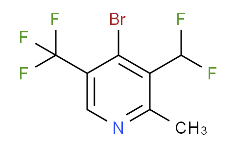 AM124538 | 1805344-29-9 | 4-Bromo-3-(difluoromethyl)-2-methyl-5-(trifluoromethyl)pyridine