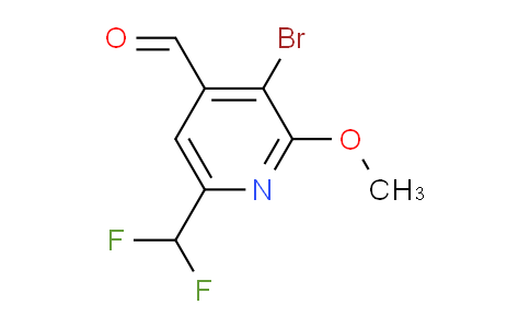AM124539 | 1805351-71-6 | 3-Bromo-6-(difluoromethyl)-2-methoxypyridine-4-carboxaldehyde