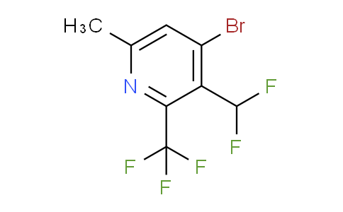 AM124542 | 1804429-81-9 | 4-Bromo-3-(difluoromethyl)-6-methyl-2-(trifluoromethyl)pyridine