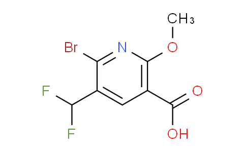 AM124543 | 1805429-55-3 | 2-Bromo-3-(difluoromethyl)-6-methoxypyridine-5-carboxylic acid
