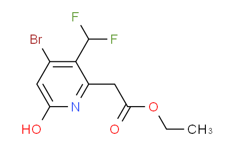 AM124556 | 1806069-39-5 | Ethyl 4-bromo-3-(difluoromethyl)-6-hydroxypyridine-2-acetate