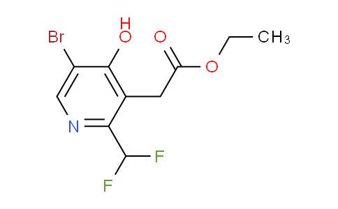 AM124558 | 1805342-74-8 | Ethyl 5-bromo-2-(difluoromethyl)-4-hydroxypyridine-3-acetate