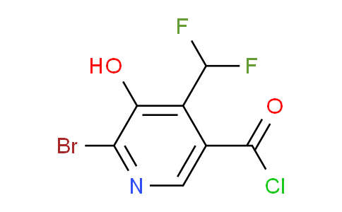 AM124570 | 1805244-90-9 | 2-Bromo-4-(difluoromethyl)-3-hydroxypyridine-5-carbonyl chloride