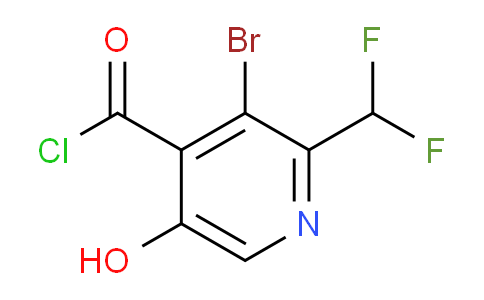 AM124577 | 1806875-71-7 | 3-Bromo-2-(difluoromethyl)-5-hydroxypyridine-4-carbonyl chloride