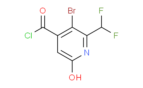 AM124579 | 1805245-17-3 | 3-Bromo-2-(difluoromethyl)-6-hydroxypyridine-4-carbonyl chloride