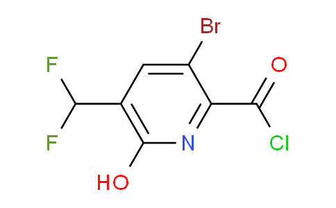 AM124587 | 1805372-73-9 | 3-Bromo-5-(difluoromethyl)-6-hydroxypyridine-2-carbonyl chloride