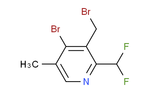 AM124594 | 1805246-56-3 | 4-Bromo-3-(bromomethyl)-2-(difluoromethyl)-5-methylpyridine