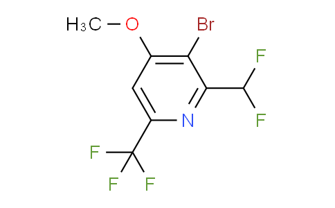 AM124595 | 1805424-77-4 | 3-Bromo-2-(difluoromethyl)-4-methoxy-6-(trifluoromethyl)pyridine