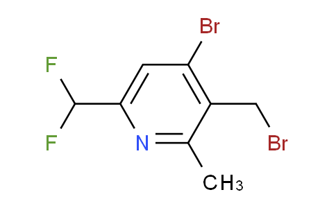 AM124597 | 1805246-64-3 | 4-Bromo-3-(bromomethyl)-6-(difluoromethyl)-2-methylpyridine