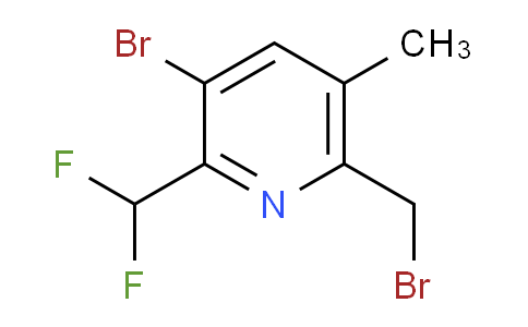AM124603 | 1805344-11-9 | 3-Bromo-6-(bromomethyl)-2-(difluoromethyl)-5-methylpyridine