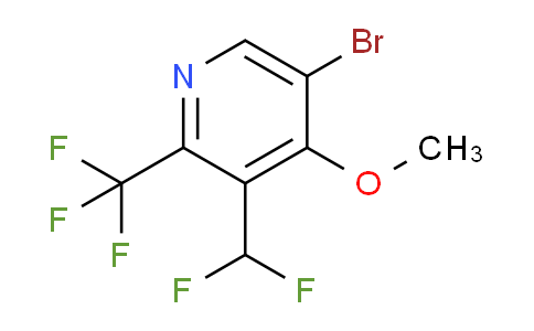 AM124606 | 1805341-20-1 | 5-Bromo-3-(difluoromethyl)-4-methoxy-2-(trifluoromethyl)pyridine