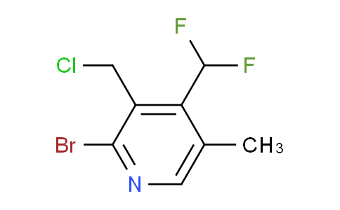 AM124607 | 1804985-64-5 | 2-Bromo-3-(chloromethyl)-4-(difluoromethyl)-5-methylpyridine