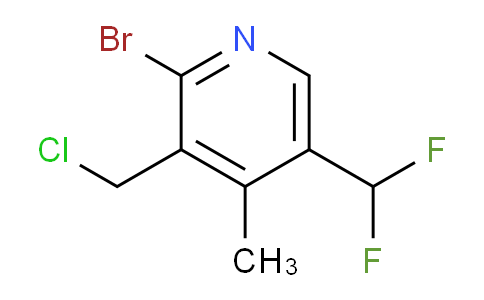 AM124609 | 1806860-69-4 | 2-Bromo-3-(chloromethyl)-5-(difluoromethyl)-4-methylpyridine