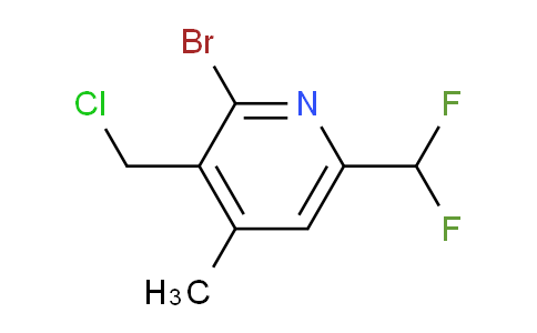 AM124611 | 1805931-72-9 | 2-Bromo-3-(chloromethyl)-6-(difluoromethyl)-4-methylpyridine