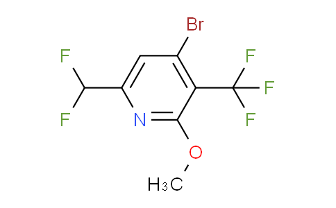 AM124612 | 1806870-09-6 | 4-Bromo-6-(difluoromethyl)-2-methoxy-3-(trifluoromethyl)pyridine