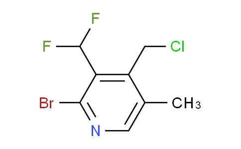 AM124613 | 1805431-38-2 | 2-Bromo-4-(chloromethyl)-3-(difluoromethyl)-5-methylpyridine