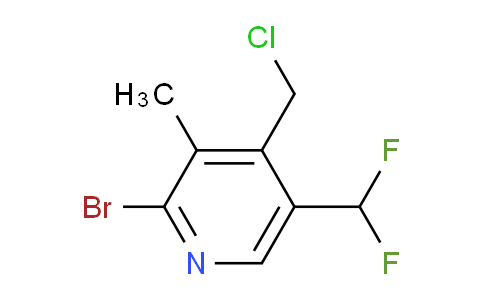 AM124614 | 1805931-77-4 | 2-Bromo-4-(chloromethyl)-5-(difluoromethyl)-3-methylpyridine