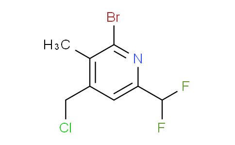 AM124617 | 1804850-52-9 | 2-Bromo-4-(chloromethyl)-6-(difluoromethyl)-3-methylpyridine
