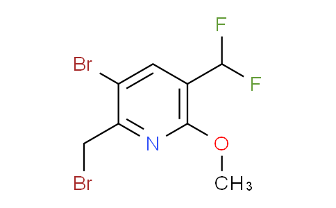 AM124619 | 1805163-30-7 | 3-Bromo-2-(bromomethyl)-5-(difluoromethyl)-6-methoxypyridine