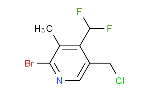 AM124620 | 1806860-76-3 | 2-Bromo-5-(chloromethyl)-4-(difluoromethyl)-3-methylpyridine
