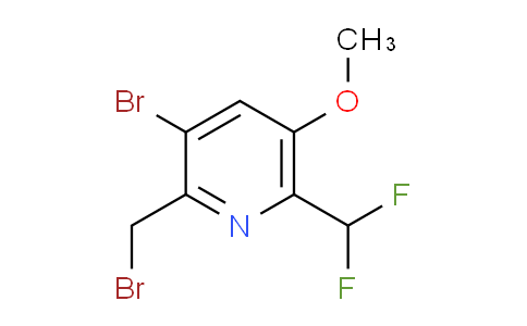 AM124621 | 1806868-04-1 | 3-Bromo-2-(bromomethyl)-6-(difluoromethyl)-5-methoxypyridine