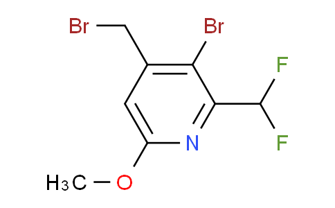 AM124623 | 1805421-62-8 | 3-Bromo-4-(bromomethyl)-2-(difluoromethyl)-6-methoxypyridine