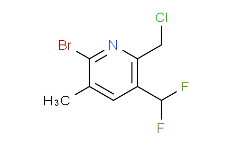 AM124626 | 1804850-63-2 | 2-Bromo-6-(chloromethyl)-5-(difluoromethyl)-3-methylpyridine