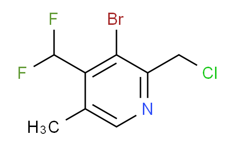 AM124627 | 1805931-89-8 | 3-Bromo-2-(chloromethyl)-4-(difluoromethyl)-5-methylpyridine