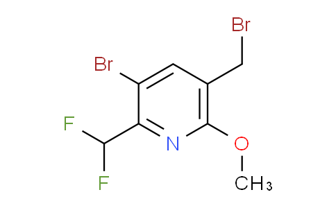 AM124629 | 1805421-73-1 | 3-Bromo-5-(bromomethyl)-2-(difluoromethyl)-6-methoxypyridine
