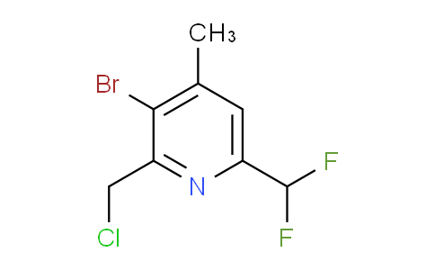 AM124630 | 1805431-59-7 | 3-Bromo-2-(chloromethyl)-6-(difluoromethyl)-4-methylpyridine
