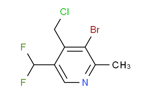 AM124634 | 1804459-74-2 | 3-Bromo-4-(chloromethyl)-5-(difluoromethyl)-2-methylpyridine