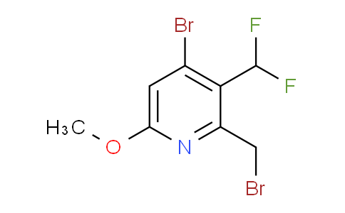 AM124635 | 1805421-84-4 | 4-Bromo-2-(bromomethyl)-3-(difluoromethyl)-6-methoxypyridine