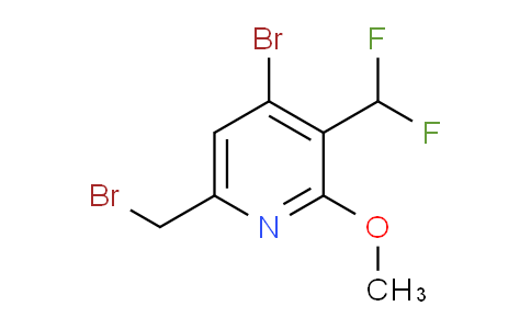 AM124638 | 1805163-46-5 | 4-Bromo-6-(bromomethyl)-3-(difluoromethyl)-2-methoxypyridine