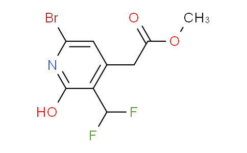 AM124639 | 1806068-69-8 | Methyl 6-bromo-3-(difluoromethyl)-2-hydroxypyridine-4-acetate