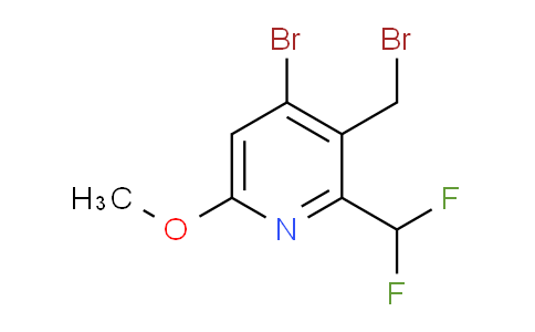 AM124640 | 1806868-81-4 | 4-Bromo-3-(bromomethyl)-2-(difluoromethyl)-6-methoxypyridine