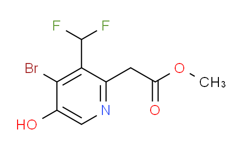 AM124645 | 1806910-83-7 | Methyl 4-bromo-3-(difluoromethyl)-5-hydroxypyridine-2-acetate