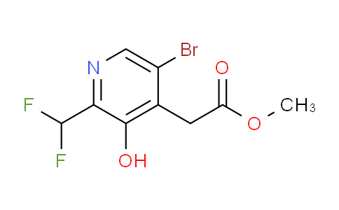 AM124648 | 1805349-74-9 | Methyl 5-bromo-2-(difluoromethyl)-3-hydroxypyridine-4-acetate