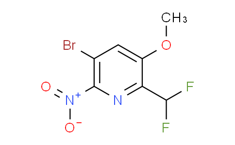AM124650 | 1805418-33-0 | 5-Bromo-2-(difluoromethyl)-3-methoxy-6-nitropyridine