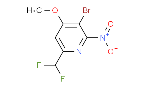 AM124652 | 1807028-96-1 | 3-Bromo-6-(difluoromethyl)-4-methoxy-2-nitropyridine