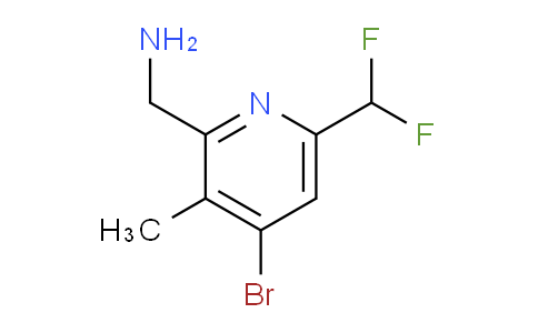 AM124661 | 1806911-37-4 | 2-(Aminomethyl)-4-bromo-6-(difluoromethyl)-3-methylpyridine