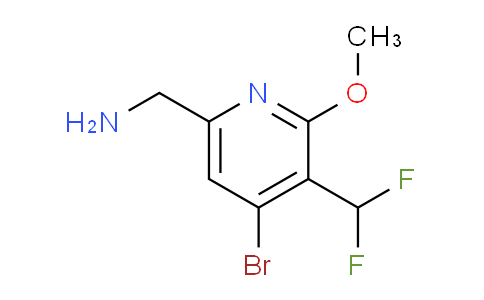 AM124663 | 1805239-77-3 | 6-(Aminomethyl)-4-bromo-3-(difluoromethyl)-2-methoxypyridine
