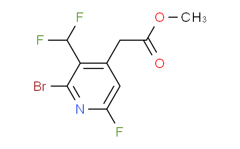 AM124675 | 1805368-68-6 | Methyl 2-bromo-3-(difluoromethyl)-6-fluoropyridine-4-acetate