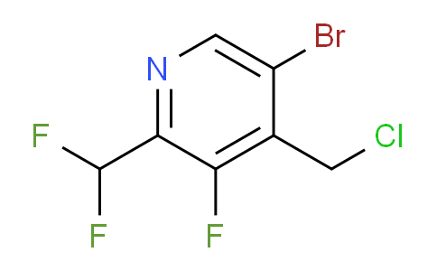 AM124676 | 1806066-00-1 | 5-Bromo-4-(chloromethyl)-2-(difluoromethyl)-3-fluoropyridine