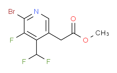 AM124677 | 1805402-39-4 | Methyl 2-bromo-4-(difluoromethyl)-3-fluoropyridine-5-acetate