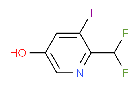 AM12468 | 1805008-80-3 | 2-(Difluoromethyl)-3-iodo-5-hydroxypyridine