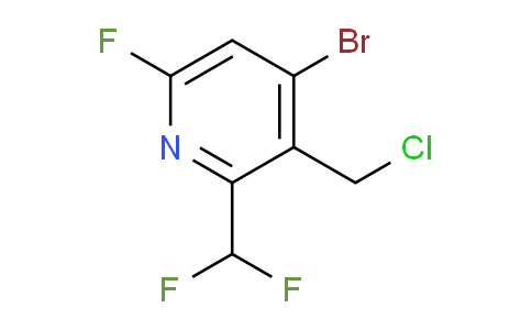 AM124687 | 1805397-57-2 | 4-Bromo-3-(chloromethyl)-2-(difluoromethyl)-6-fluoropyridine