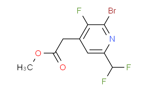 AM124688 | 1804884-46-5 | Methyl 2-bromo-6-(difluoromethyl)-3-fluoropyridine-4-acetate