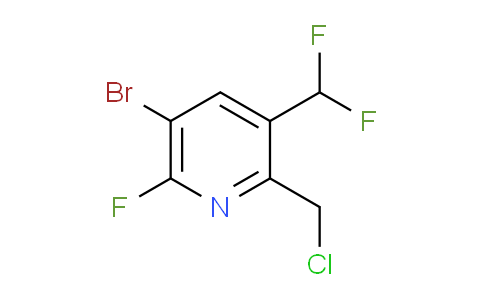 AM124692 | 1806066-39-6 | 5-Bromo-2-(chloromethyl)-3-(difluoromethyl)-6-fluoropyridine