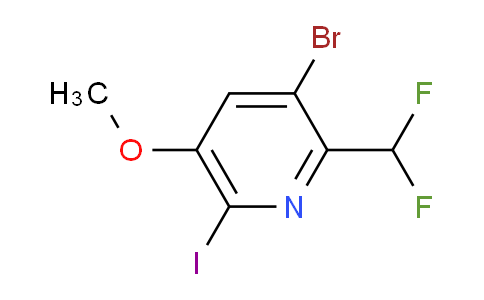 AM124698 | 1805350-75-7 | 3-Bromo-2-(difluoromethyl)-6-iodo-5-methoxypyridine